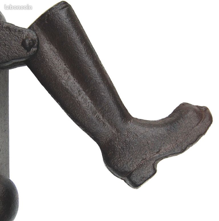 Heurtoir de porte en fonte - Style vintage - Chouette