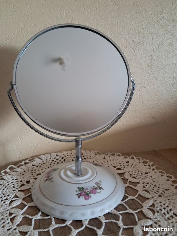 Miroir de table vintage (image 1)