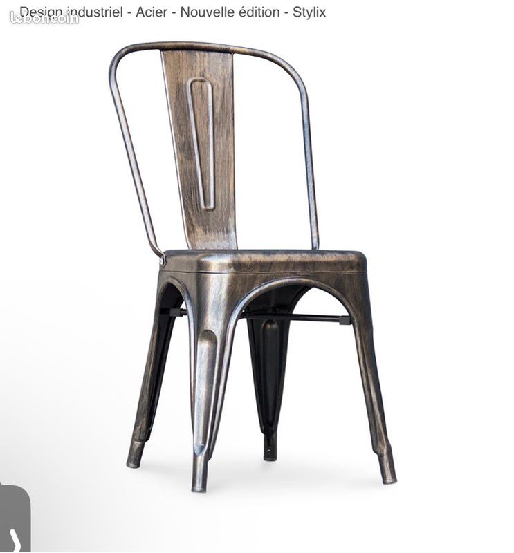Chaises type tolix (image 1)