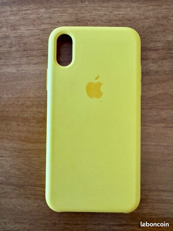 Coque Apple en cuir iPhone XS (image 1)