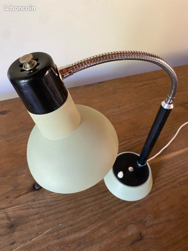 Lampe de bureau articulée de style industriel vintage (années 1960) (image 3)