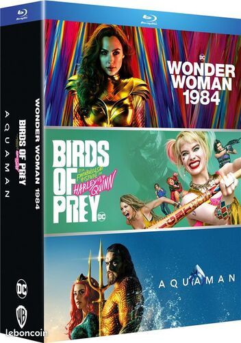 [BlueRay] Aquaman + birds of prey + wonder woman 1984 [blu-ray] (NEUF SOUS BLISTER) - Comme neuf (image 1)