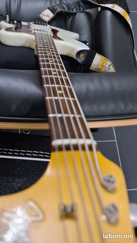 Fender Bass VI Custom Shop Journeyman Relic 2018 - Olympic White (image 17)