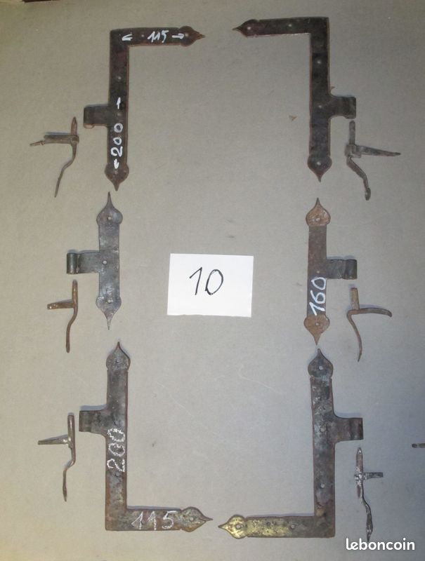 Pentures et gonds (image 1)