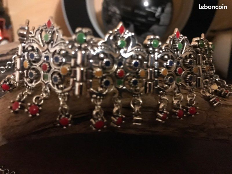 ⵣ Petit diadème frontal berbère kabyle ⵣ (image 2)