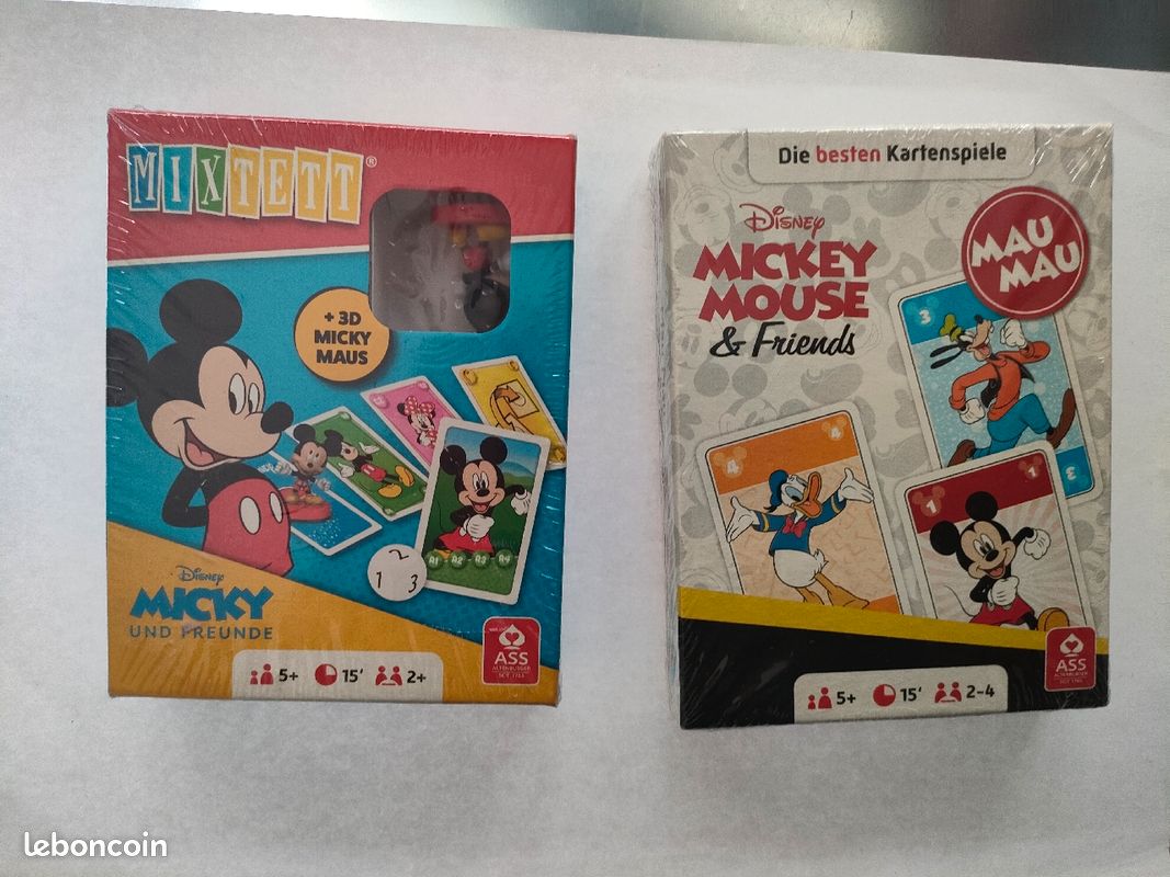 Jeux de cartes Mickey (image 2)