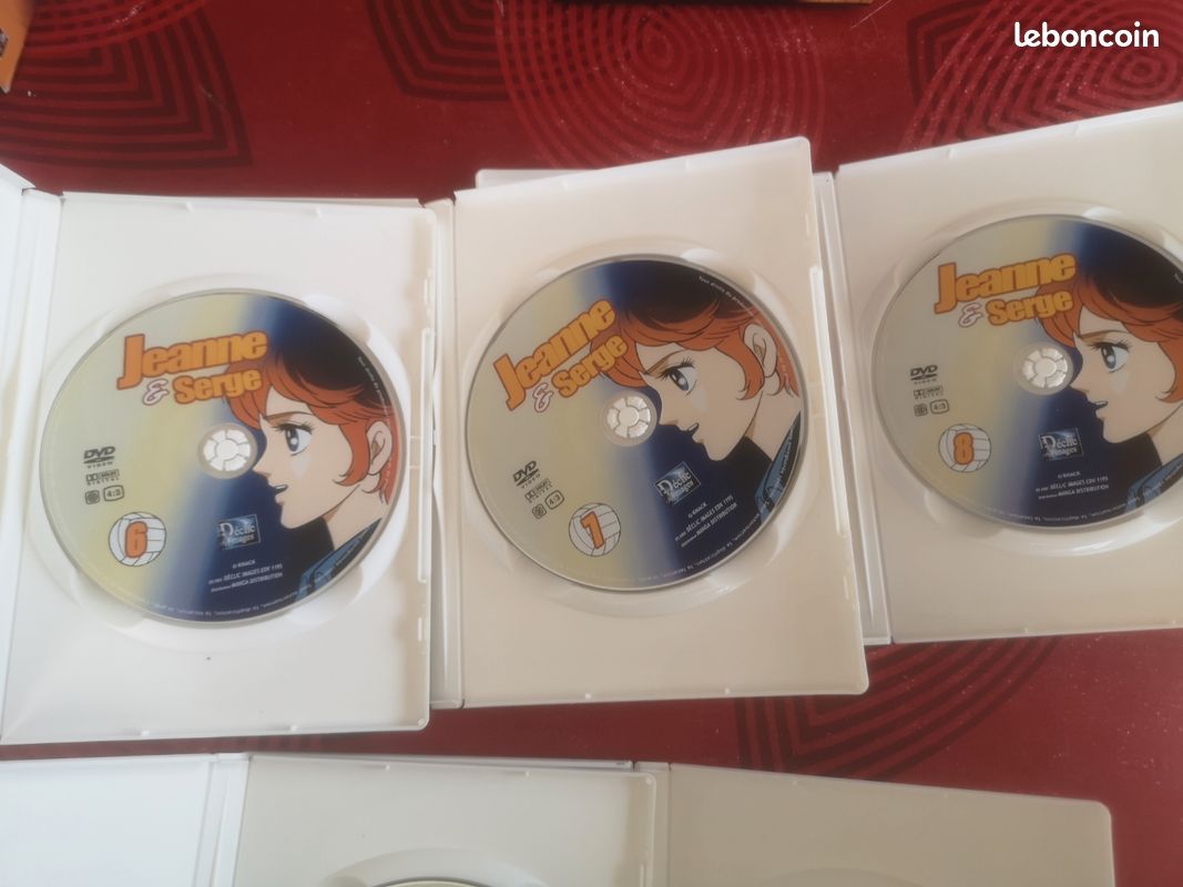 Jeanne et Serge – Intégrale 10 DVD – Anime culte années 80 – VF (image 7)