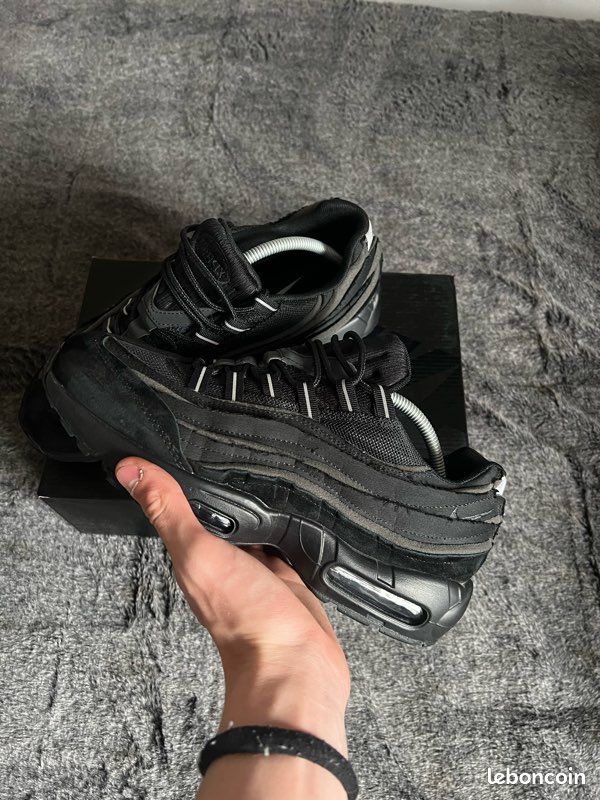 Nike Air Max 95 cdg/comme des garçons noir taille 45 Chaussures