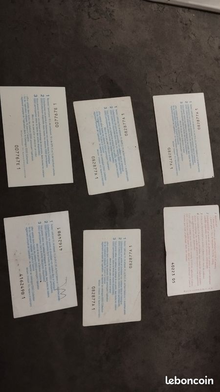 Points essence vintage total Esso Lots de 6 (image 2)