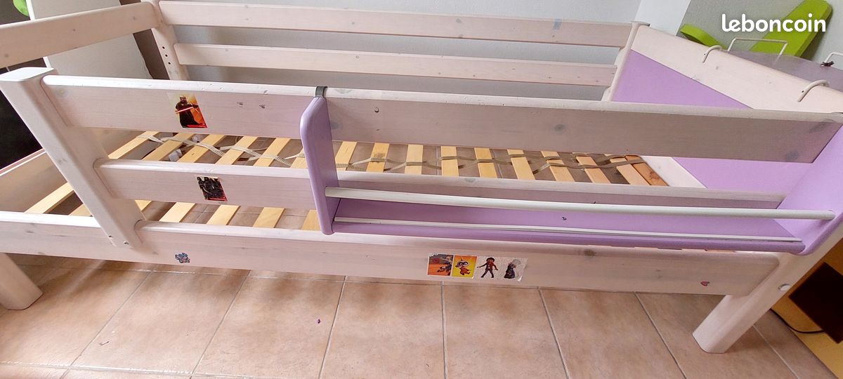 Lit Flexa Modulable (sol ou hauteur) pour Enfant (image 3)