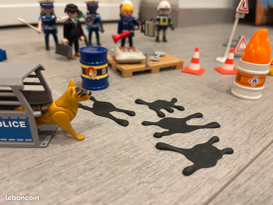 Playmobil voiture police et pompiers (image 4)