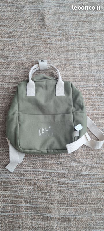 Sac à dos Roméo Petit Picotin personnalisé 'Kamil' neuf