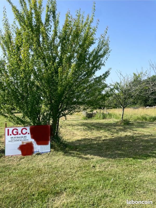 Terrain 600 m² · à Montussan · 105 000 €