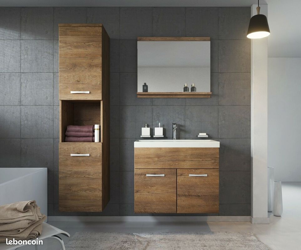 Meubles de salle de bain ensemble de 4 meubles (image 1)