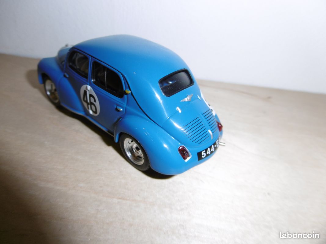 Kit Miniature 1/43 Renault 4CV Le Mans 1950 #50 - Résine Et Métal - Automodellista