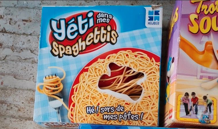 Jeu de société yeti spaghetti - MegaBleu