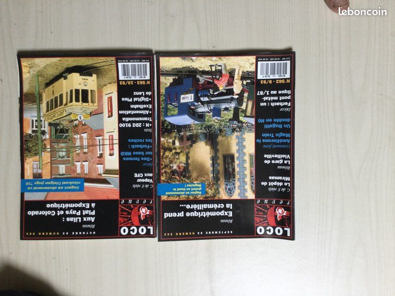 Je vends 80 revues le train et loco revues (image 1)
