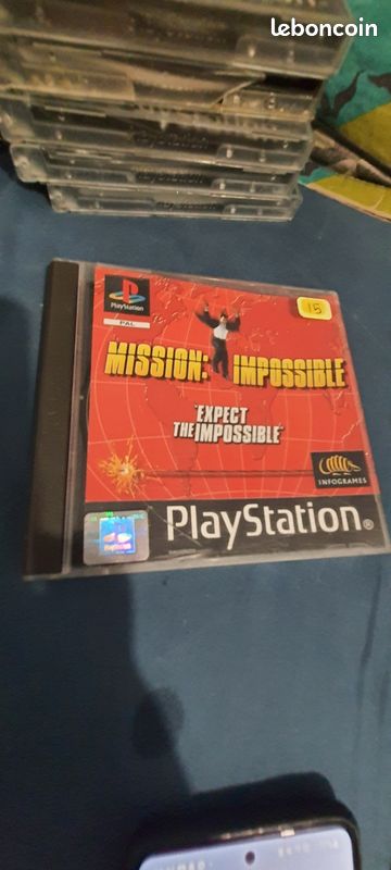 MISSION IMPOSSIBLE JEU COMPLET PS1 PLAYSTATION 1