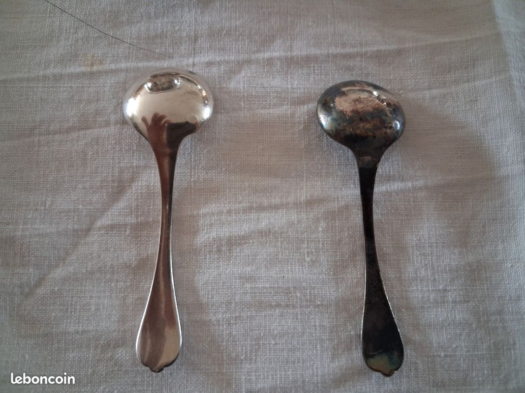 SAUCIÈRE CHRISTOFLE MODÈLE ONDULATION métal argenté ART DECO coupelle