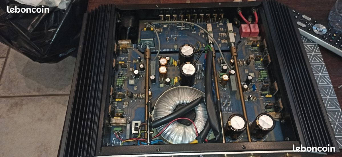 Amplificateur hifi Alchemist Nemesis APD22A MK2 condensateurs Nichicon audio rare (image 4)