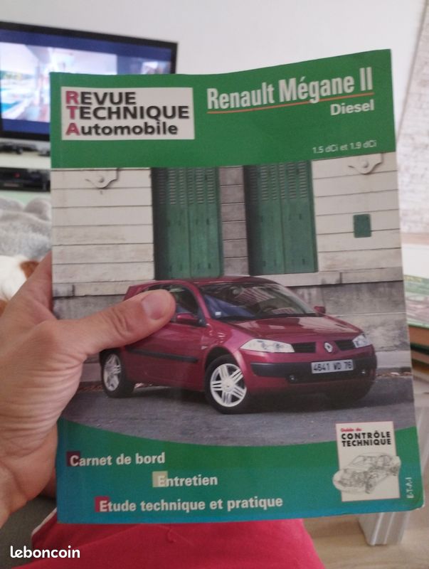 Revue technique automobile rta Renault Mégane II, entretien, pannes etc, guide du contrôle technique (image 1)