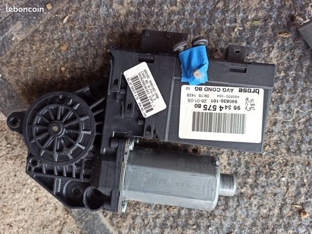 Moteur Lève-vitre Avant Gauche Brose - Réf. 9634457580 - Occasion Fonctionnel