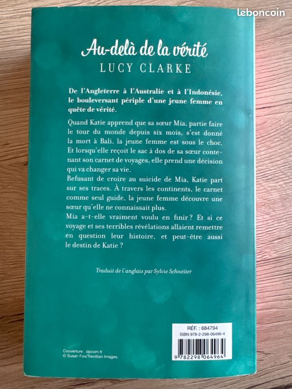 Livre Au-delà de la vérité (image 2)