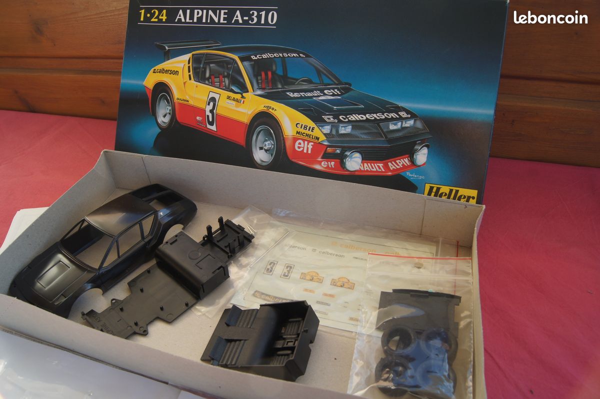 Maquette Voiture 1/24 AIRFIX – Renault Alpine A310 Calberson, Neuve Sous Boîte
