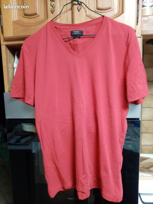 Tee shirt rouge XL (image 4)