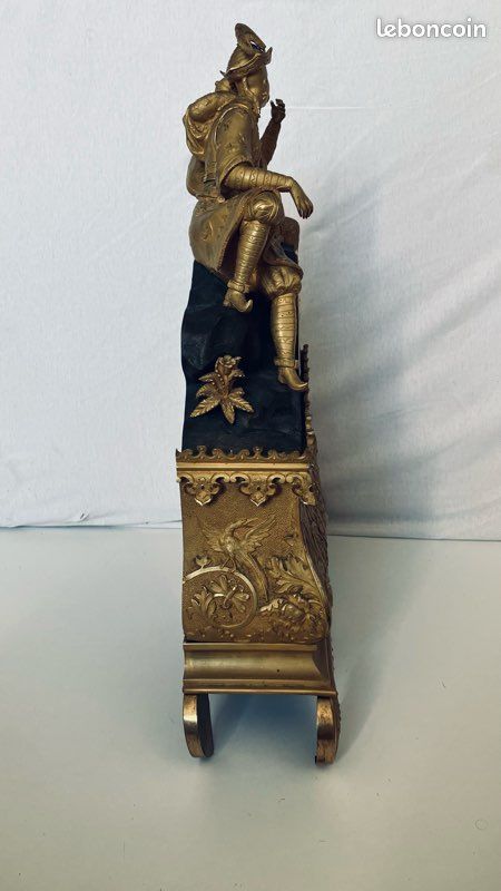 Pendule en bronze XIXe siècle (image 15)