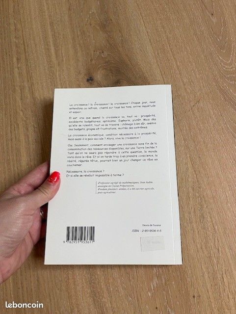 (B1) Livre Croissance : l'impossible nécessaire - Jean Aubin (image 3)