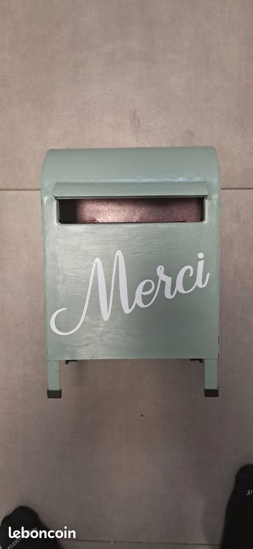 Urne verte mariage (image 3)