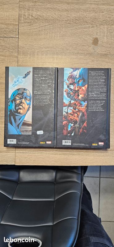 Lot 2 Comics Marvel Icons : Ultimates 1 & 2 - Intégrale Mark Millar (image 2)