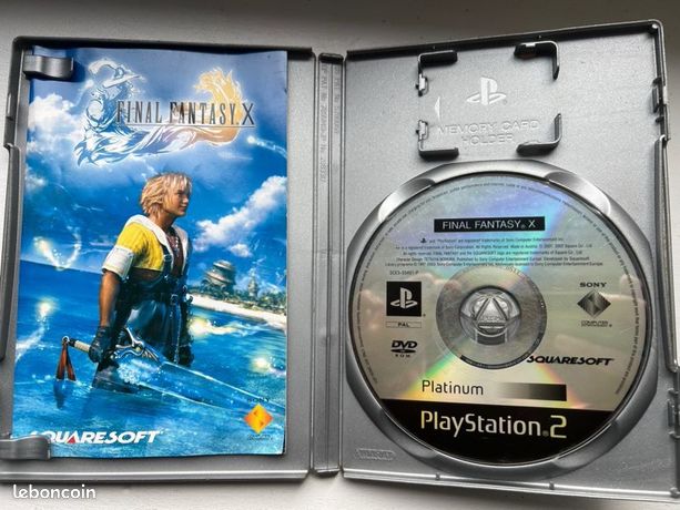 Jeu Final Fantasy X Pour PS2 - Occasion En Superbe état - édition NAMCO - Notice Manquante