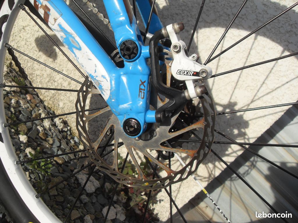 Cannondale Jekyll génération 2 gen II 26p 26" M mavic crossmax sram 2x9 X5 X9 full suspension Fox très réglable + LO MTB Vtt bleu enduro leger 13,8kg revisé super état hormis petit poc 26 pouce +-2013 (image 14)