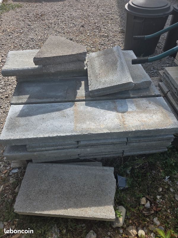 Bordure béton longueur 100cm (image 1)