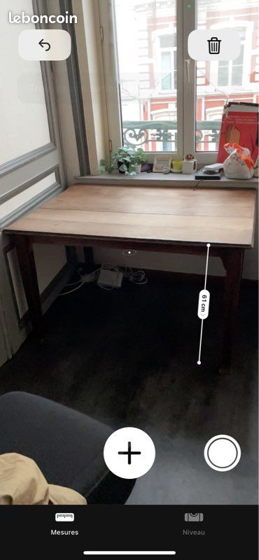 TABLE BOIS don, à récupérer secteur république (image 3)