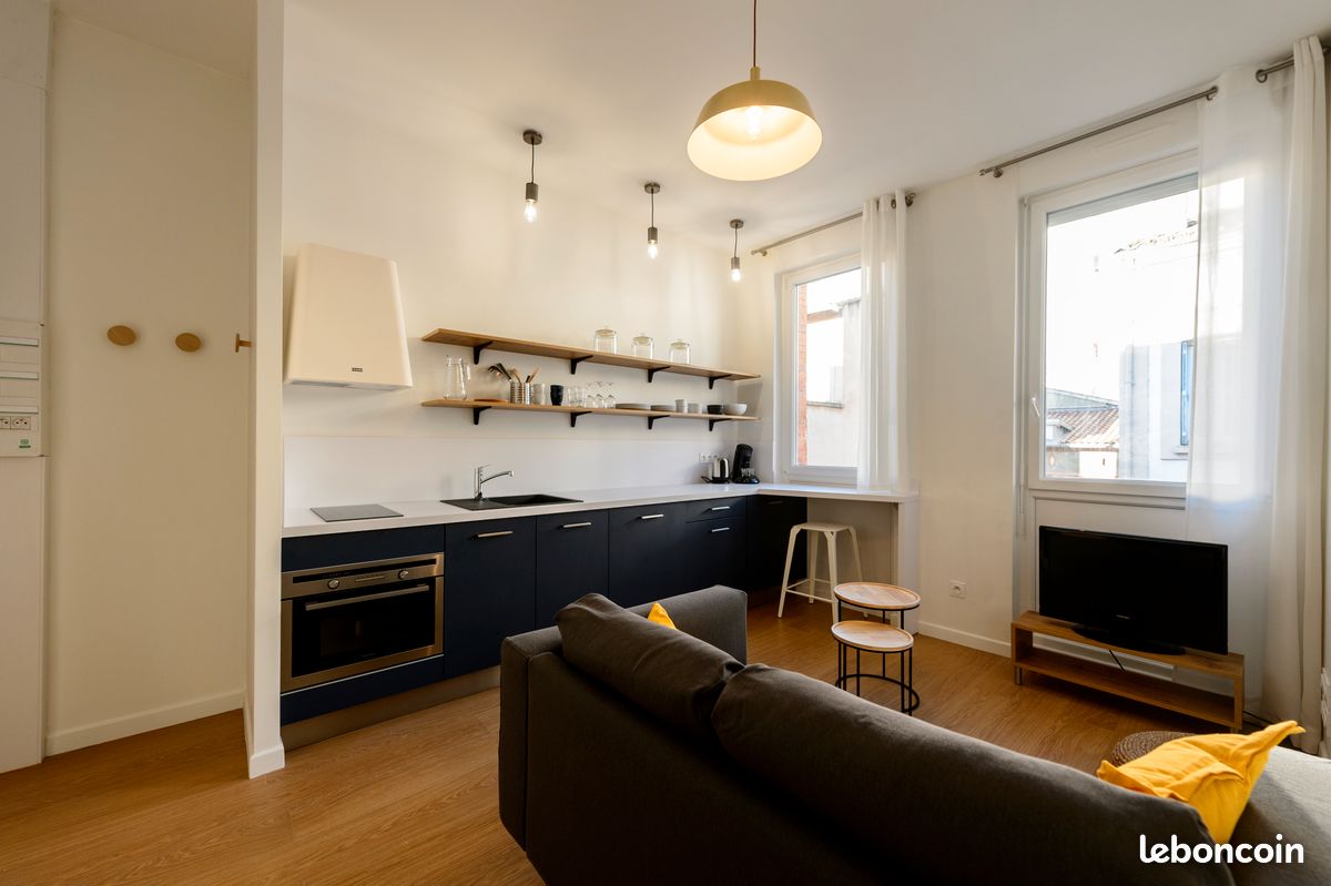 T2 28m² charmant et chaleureux / secteur Bonnefoy Marengo / Toulouse (image 1)