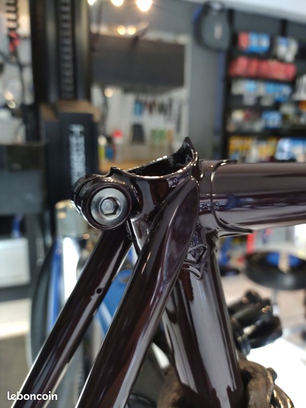 Kit Cadre Velo Cadre Randonneuse Acier Kit Cadre Randonneuse Méral