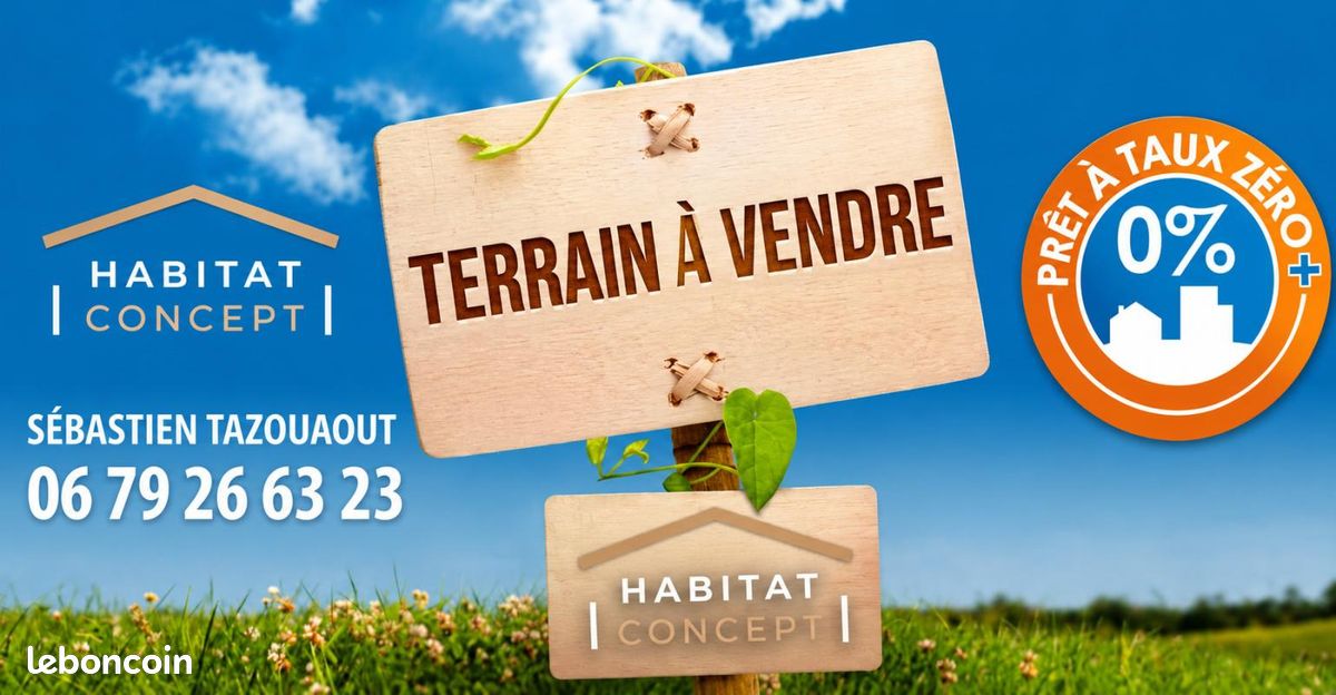 Terrain 500 m² · à Meaux · 159 000 €