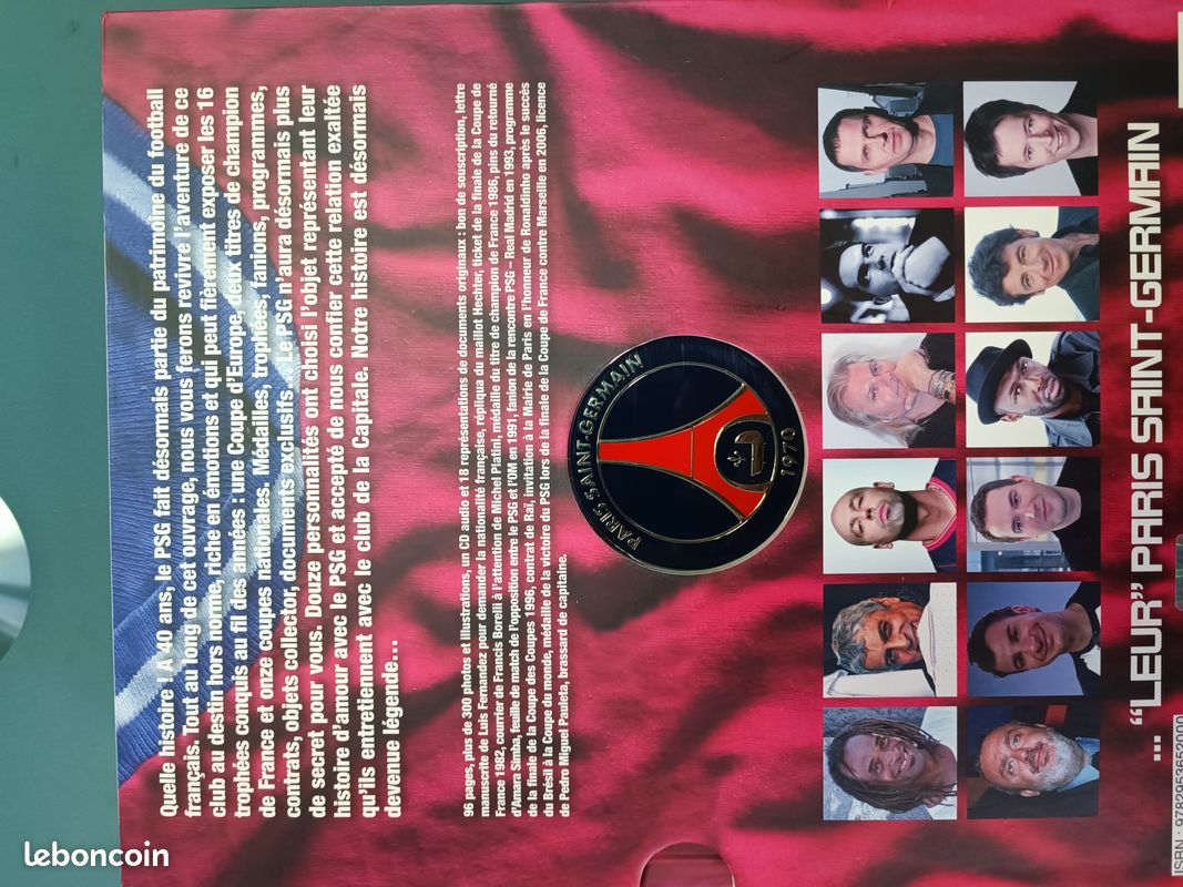 Livre PSG : Dans La Peau D'un Fan De Football - Idée Cadeau Noël Pour Supporter Paris-SG