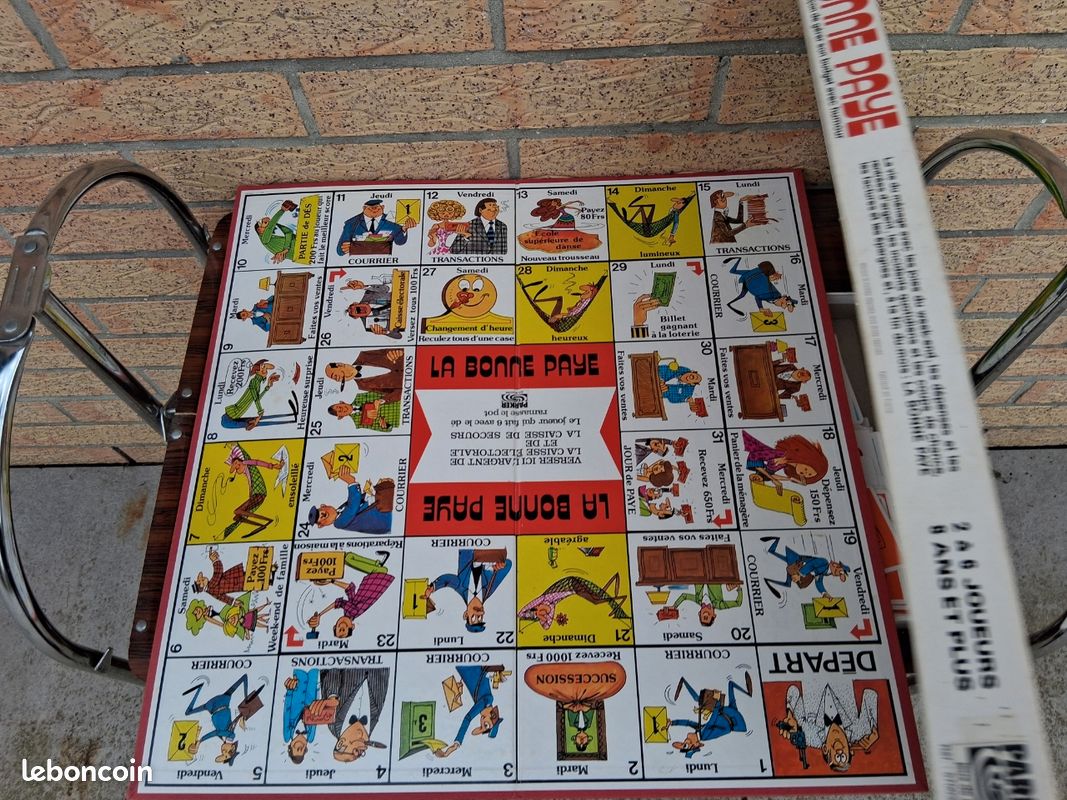 Jeu La bonne paye 1977 (image 4)