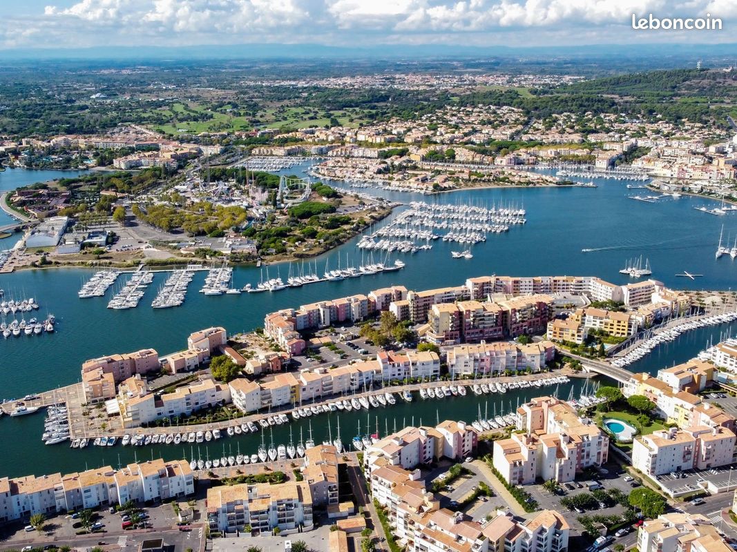 Studio parking + terrasse CAP D'AGDE PLAGE LA ROQUILLE (image 10)