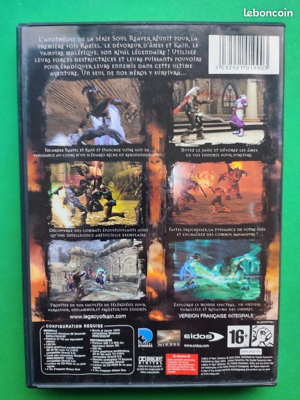 LEGACY OF KAIN: DEFIANCE - GTIN/EAN/UPC 788687500166 - Cadastro de