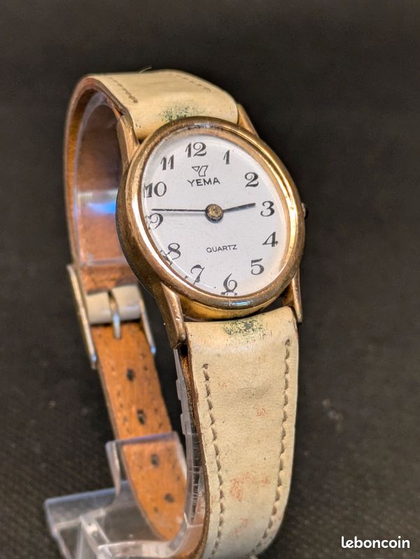 Yema Vintage Montre Or jaune Doré ref.72057 - Joli Closet