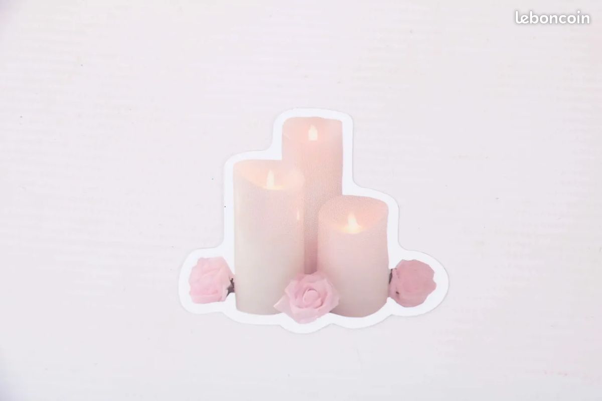 Sticker - Bougies (image 1)
