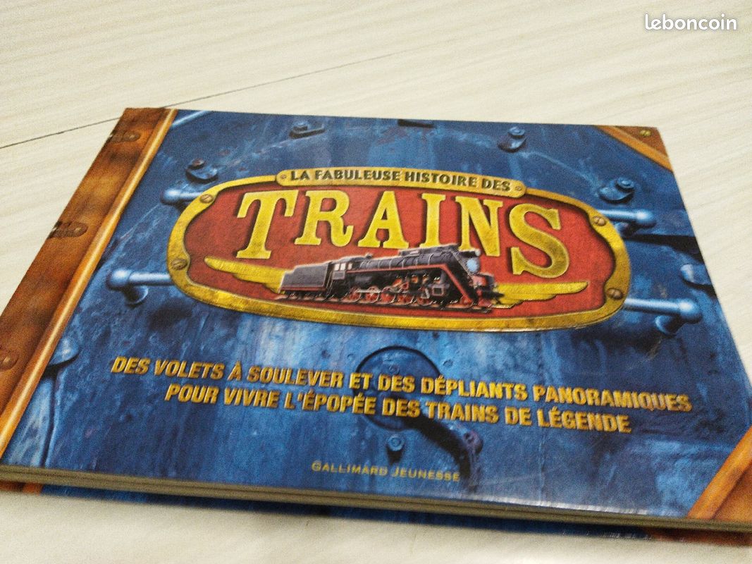 Vds livre : La fabuleuse histoire des Trains (image 1)