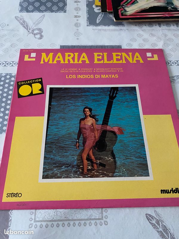 Vinyle 33 T Maria Elena Los Indios di Mayas (image 1)