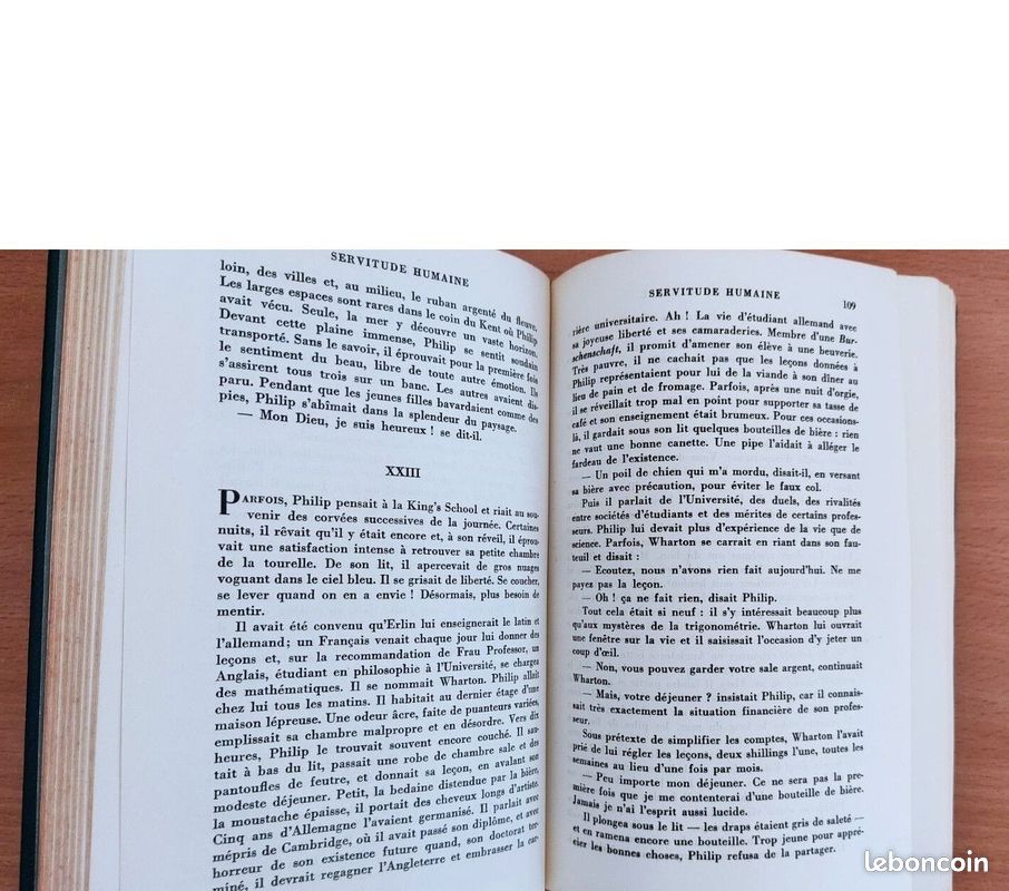 Servitude humaine de Somerset Maugham - 2/2 vol - numéroté (Club du Livre) (image 5)