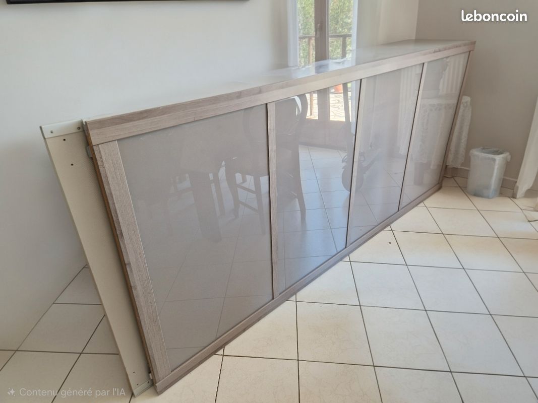 2 grands panneaux de placard (image 1)